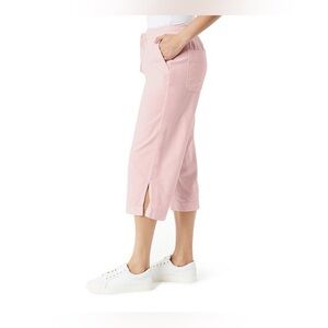 Gloria Vanderbilt Women's Pink Dogwood Capri Pants Size 1X NWT Stretch Waist